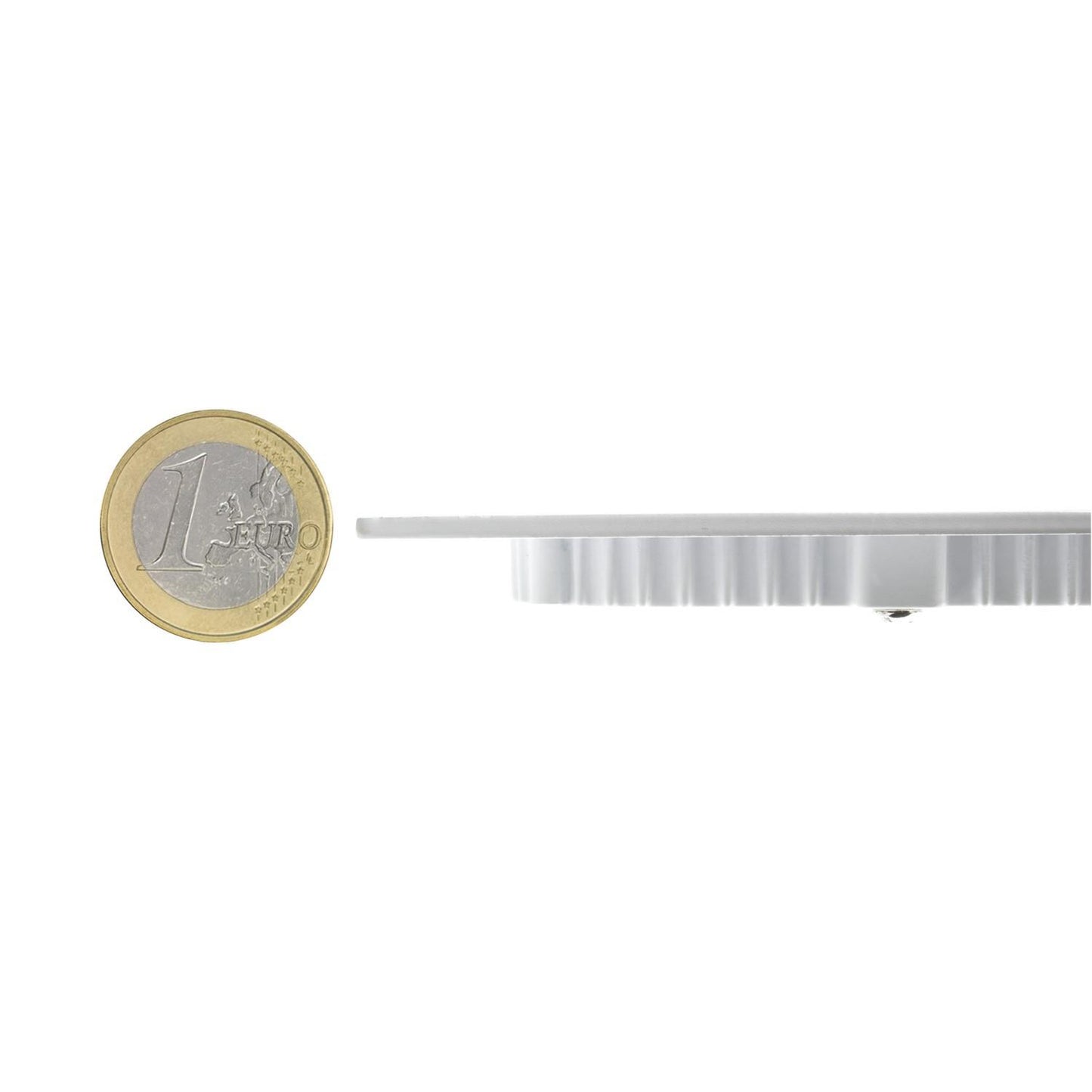 Dalle LED Carrée 6W, Installation Encastrée, IP20, IK05, Non Dimmable