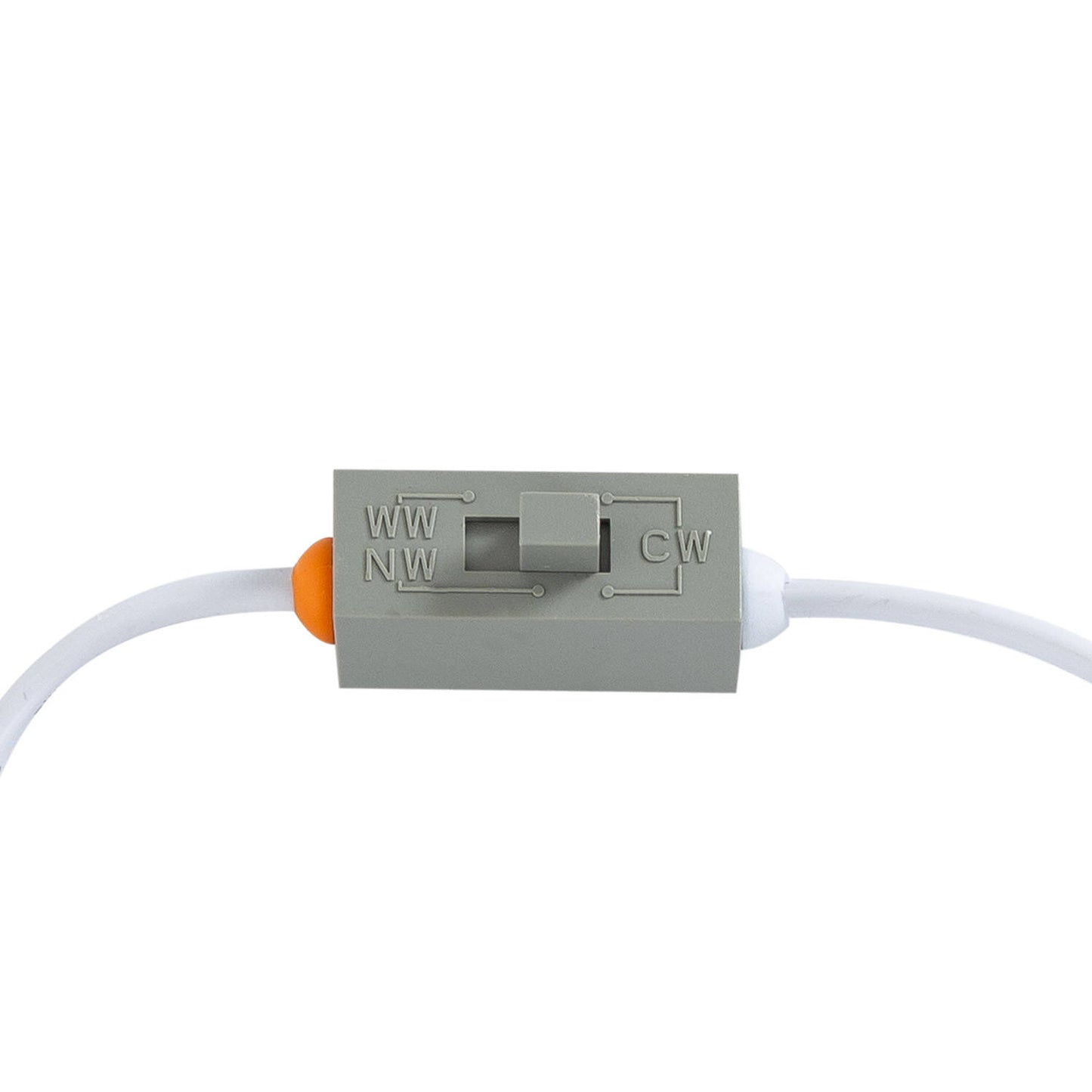 Dalle LED Encastrée 7W Ronde IP40 Non-Dimmable, Installation Facile