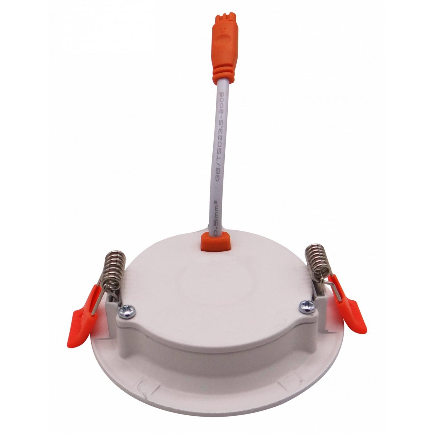 Dalle LED Encastrée 7W Ronde IP40 Non-Dimmable, Installation Facile