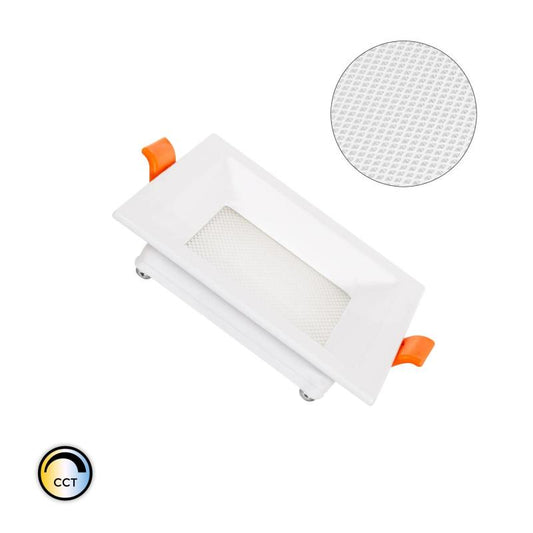 Dalle LED Carrée 7W, IP40, UGR 17, Installation Encastrée