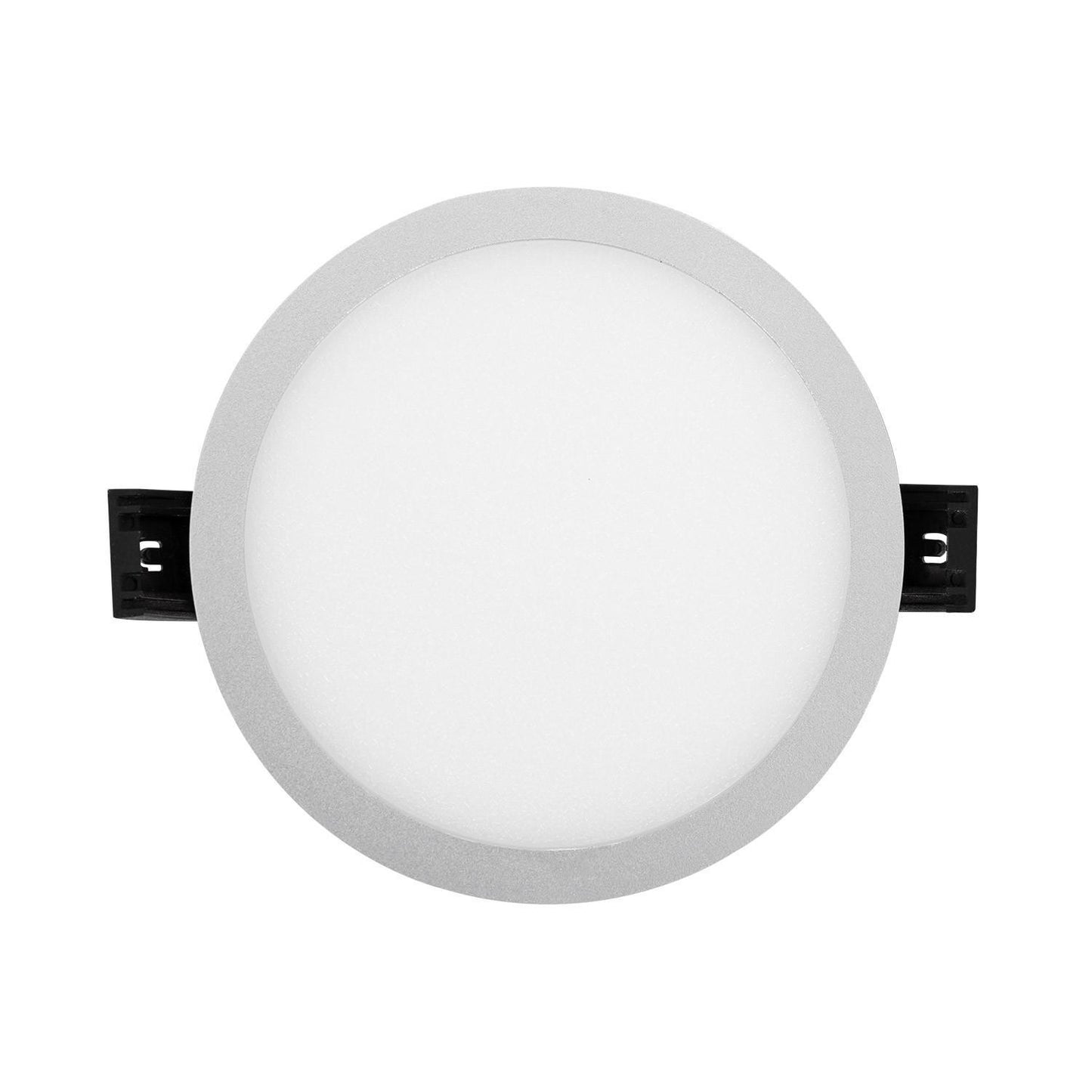 Dalle LED Ronde 8W Surface Grise, Ø75mm, IP40, Non-Dimmable