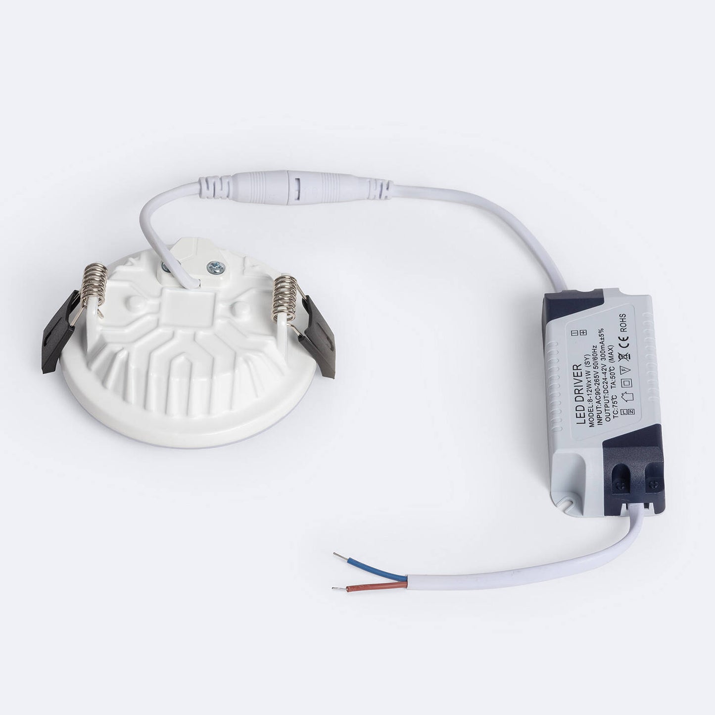 Dalle LED Ronde 9W, IP40, Non-Dimmable, Installation en Saillie