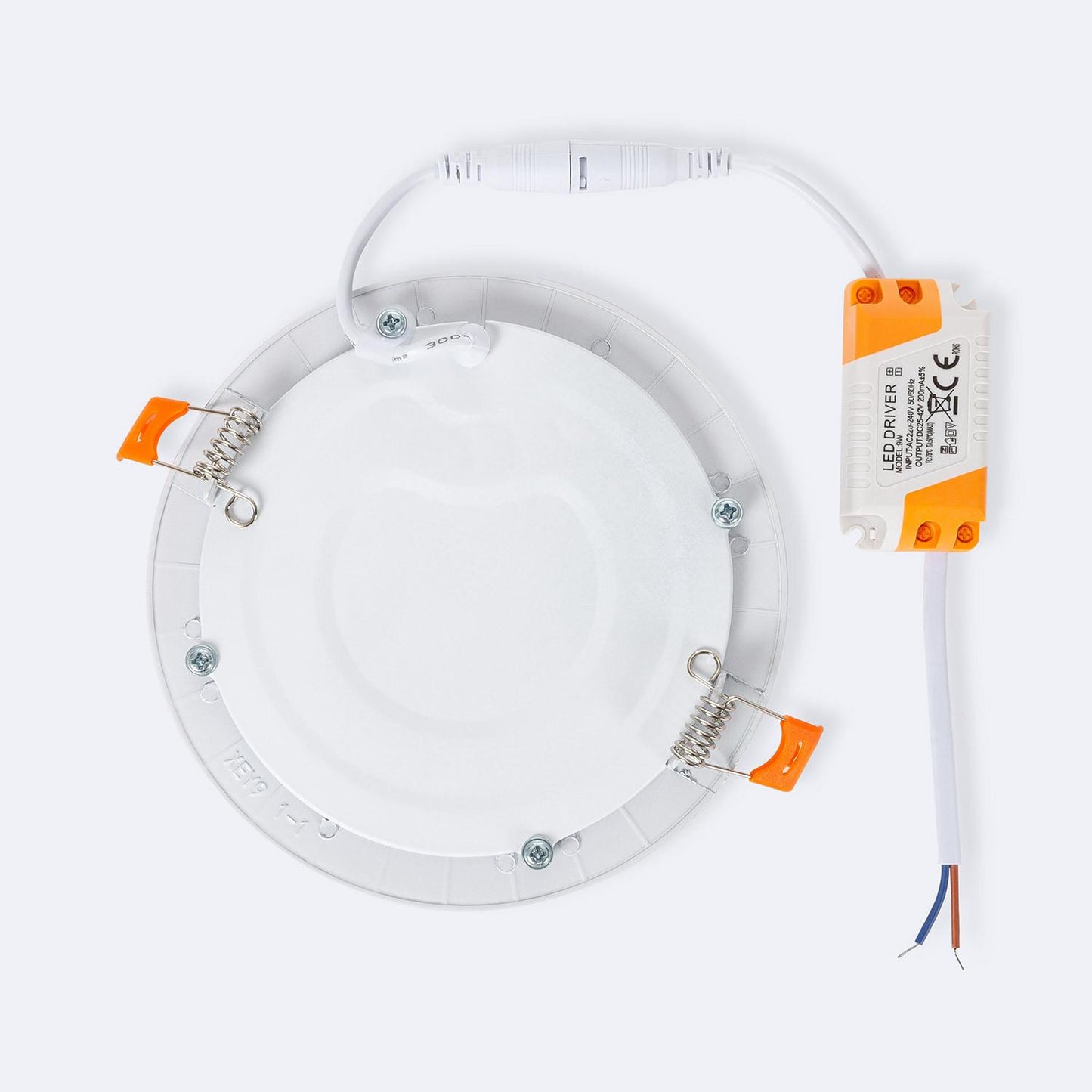 Dalle LED Encastrée 9W Ronde Ø 133 mm IP20 Pack de 2