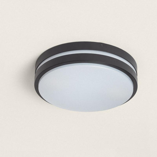 Plafonnier Rond Extérieur 30W IP44 Ø285 mm en Aluminium