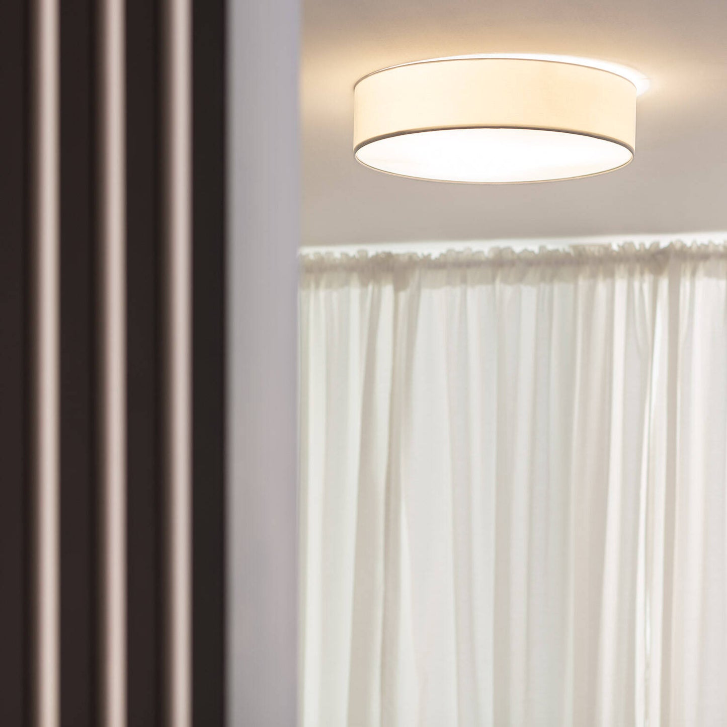 Plafonnier Rond Tissus Ranje Ø500 mm, IP20, 40W