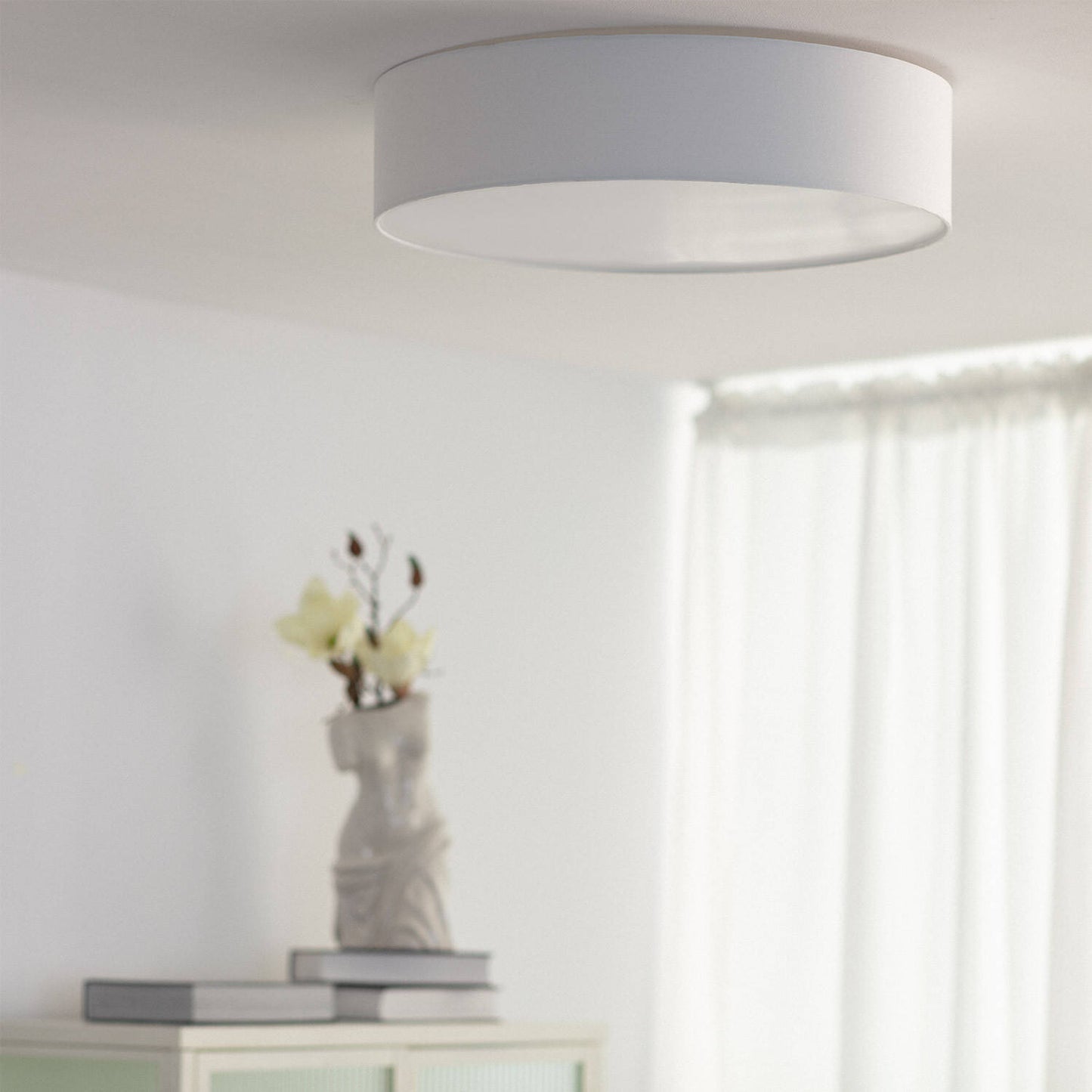 Plafonnier Rond Tissus Ranje Ø500 mm, IP20, 40W