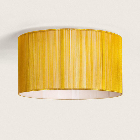 Plafonnier Nylon Doré E27, 40W, IP20