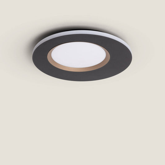 Plafonnier LED 30W Métal Noir IP20