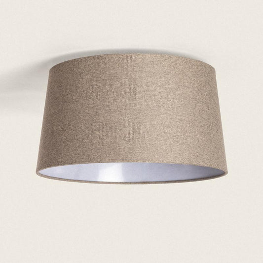 Plafonnier LED Lin Trude 40W IP20 en Métal et Lin