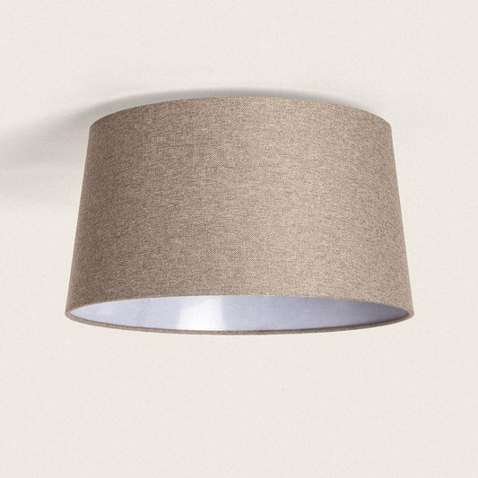 Plafonnier LED Lin Trude 40W IP20 en Métal et Lin