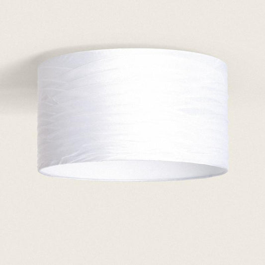 Plafonnier LED Marissa 40W IP20 en Métal et Tissu pour Intérieur