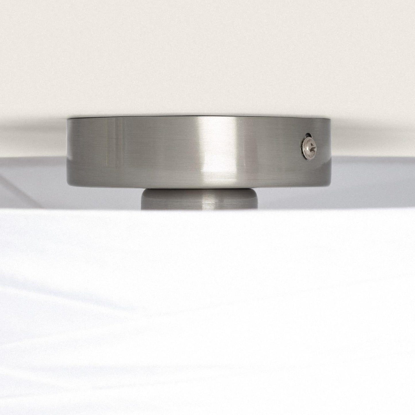 Plafonnier LED Marissa 40W IP20 en Métal et Tissu pour Intérieur