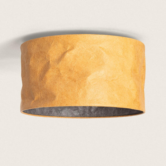 Plafonnier LED Diana 40W IP20 en Métal et Papier Tyvek pour Intérieur