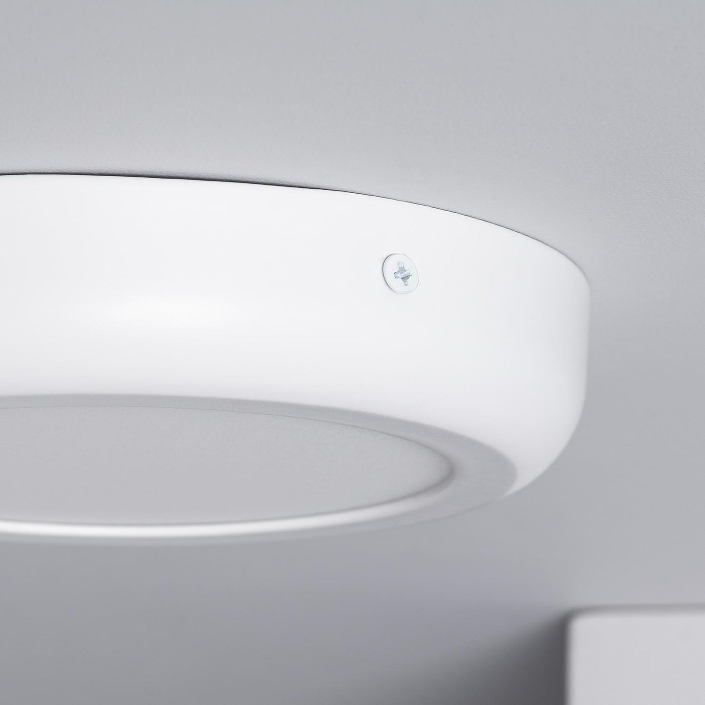 Plafonnier LED Rond 12W Métal Blanc Ø180mm IP20
