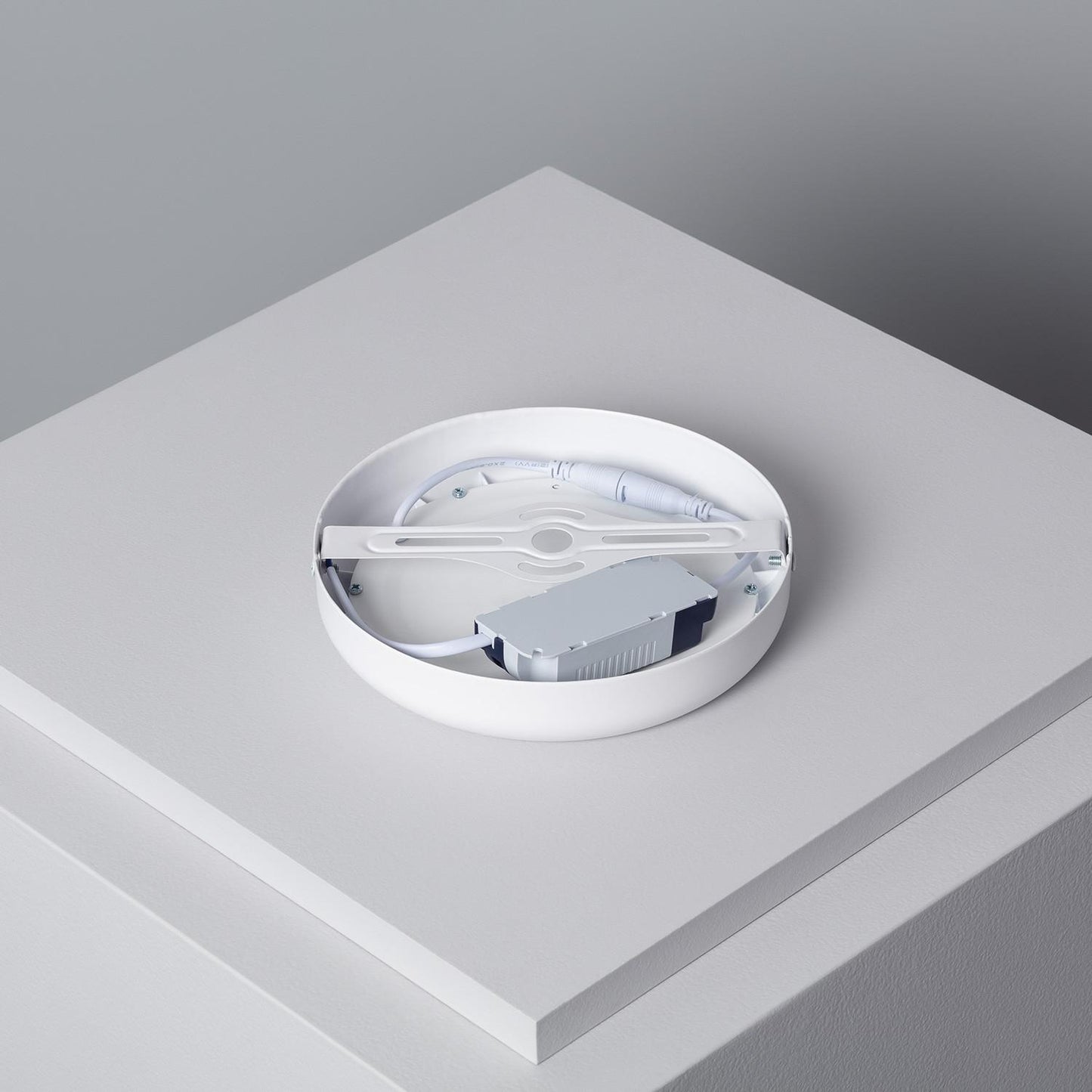 Plafonnier LED Rond 12W Métal Blanc Ø180mm IP20