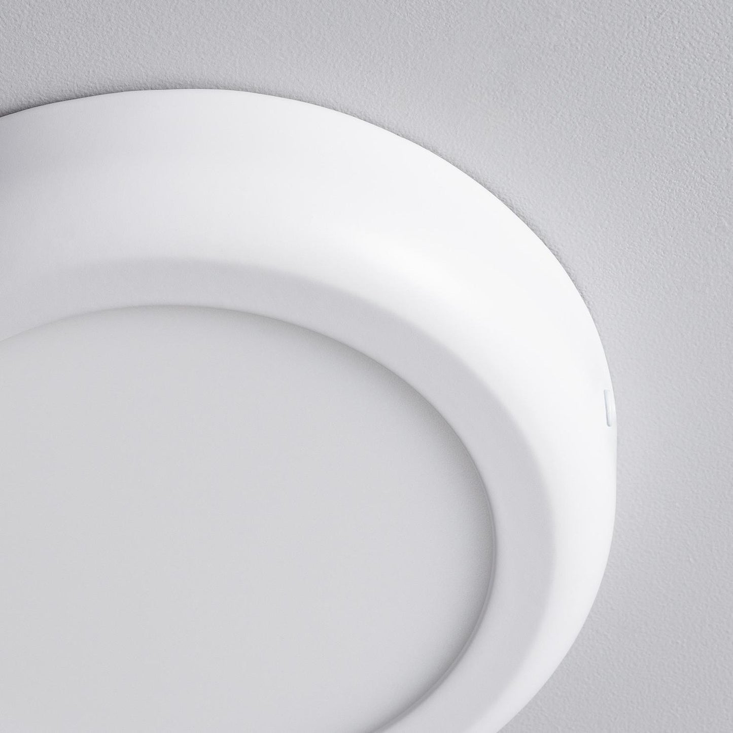 Plafonnier LED Rond 12W Métal Blanc Ø180mm IP20