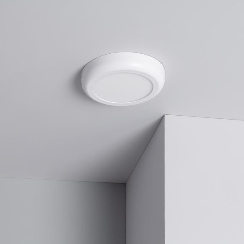 Plafonnier LED Rond 12W Métal Blanc Ø180mm IP20