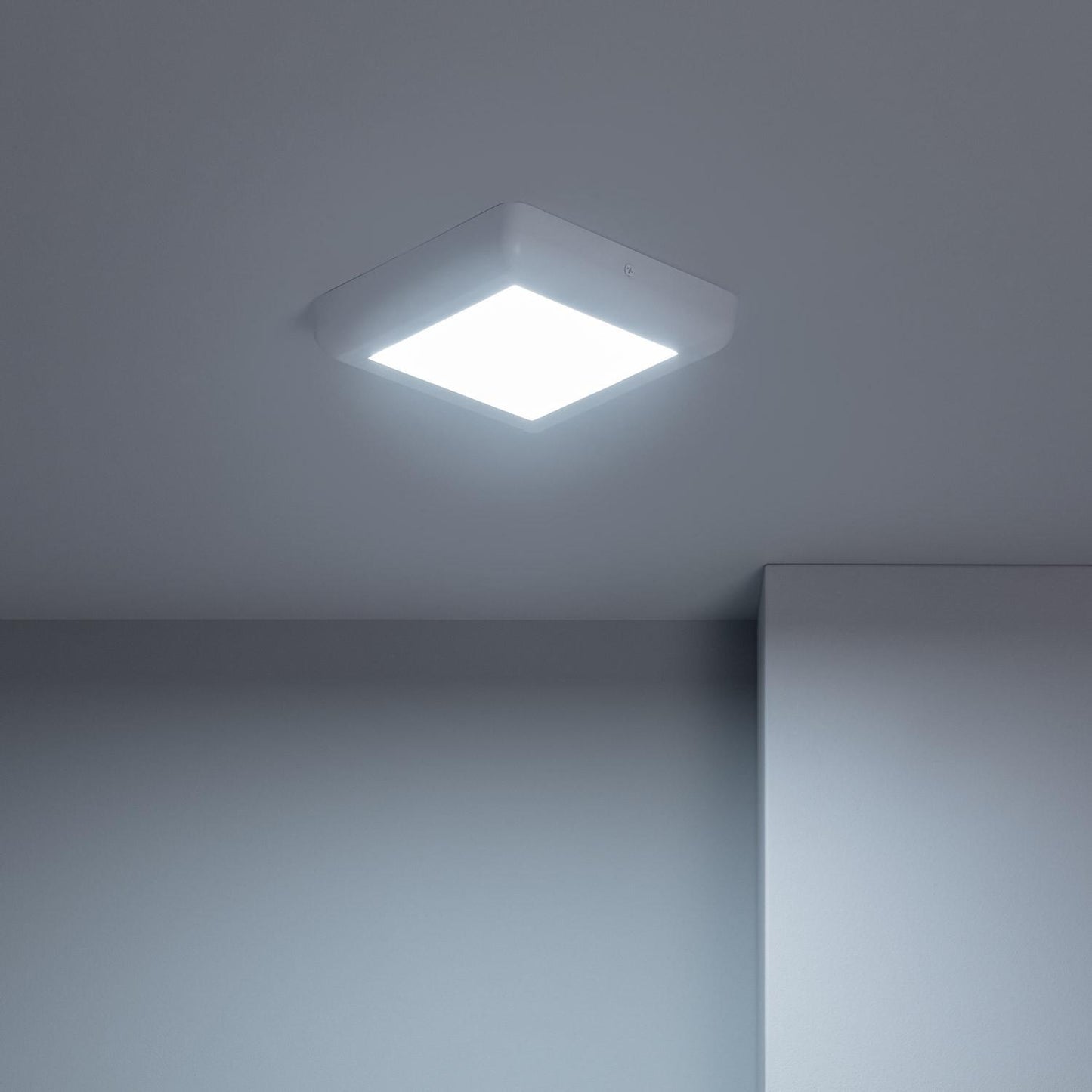 Plafonnier LED Carré 12W 178mm IP20 Non-Dimmable
