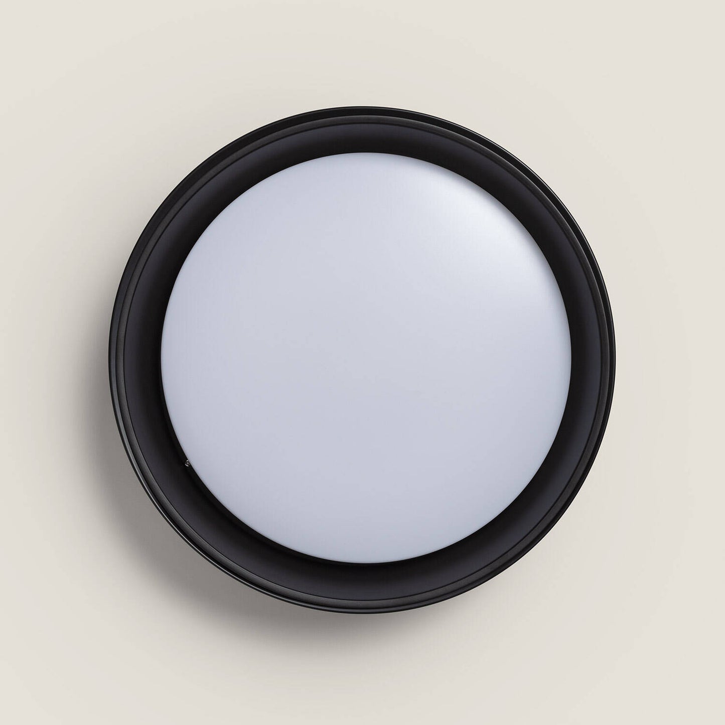 Plafonnier LED Rond 15W Noir Ø350 mm IP20 Non Dimmable