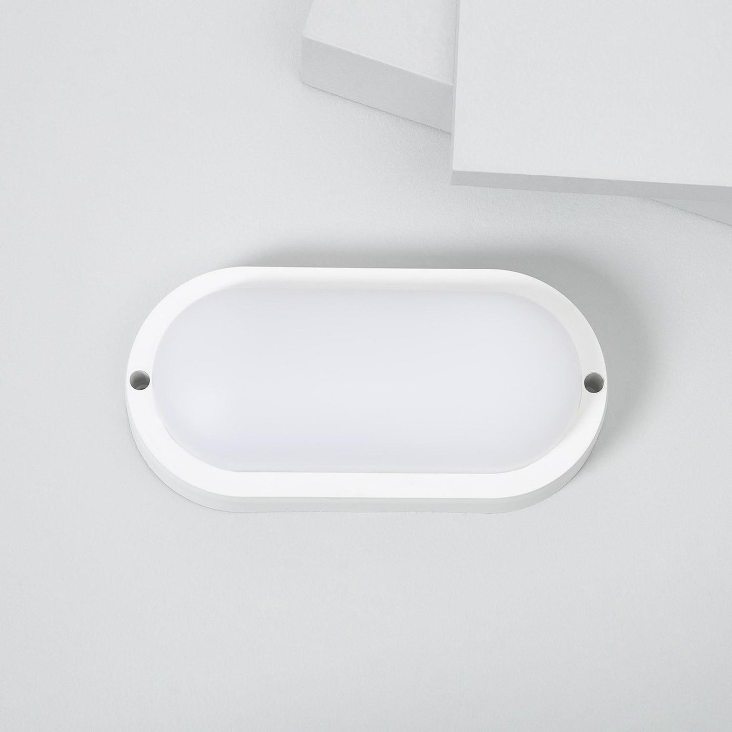 Plafonnier LED Ovale 15W IP65 85x173 mm pour Extérieur