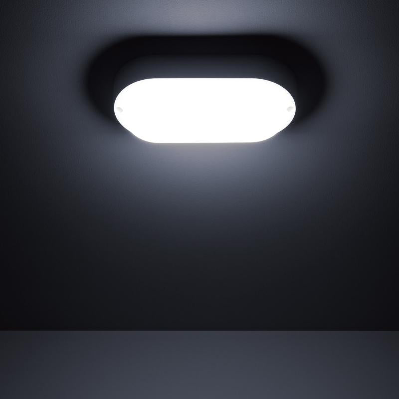 Plafonnier LED Ovale 15W IP65 85x173 mm pour Extérieur