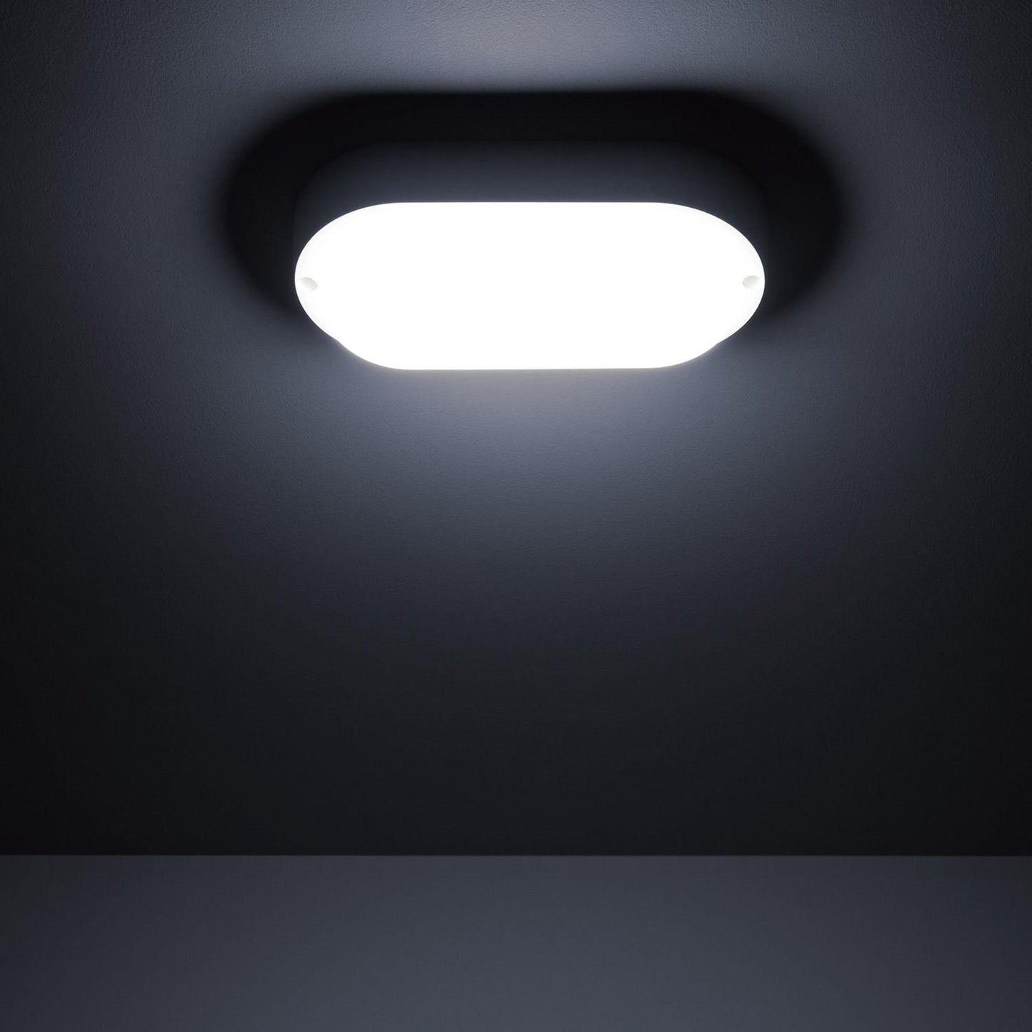 Plafonnier LED Ovale 15W IP65 85x173 mm pour Extérieur