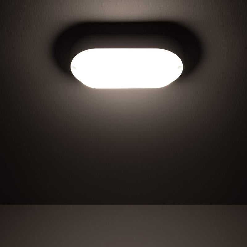 Plafonnier LED Ovale 15W IP65 85x173 mm pour Extérieur