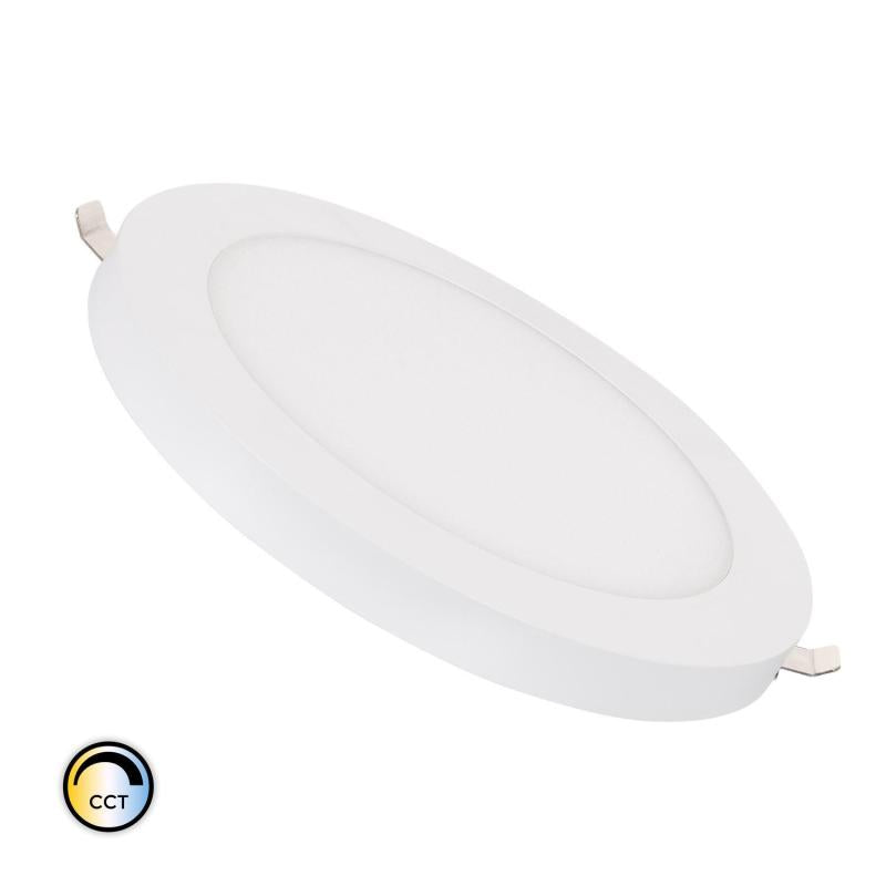 Dalle LED Ronde 18W Surface Slim, Installation en Saillie, Ø75-210 mm, IP20