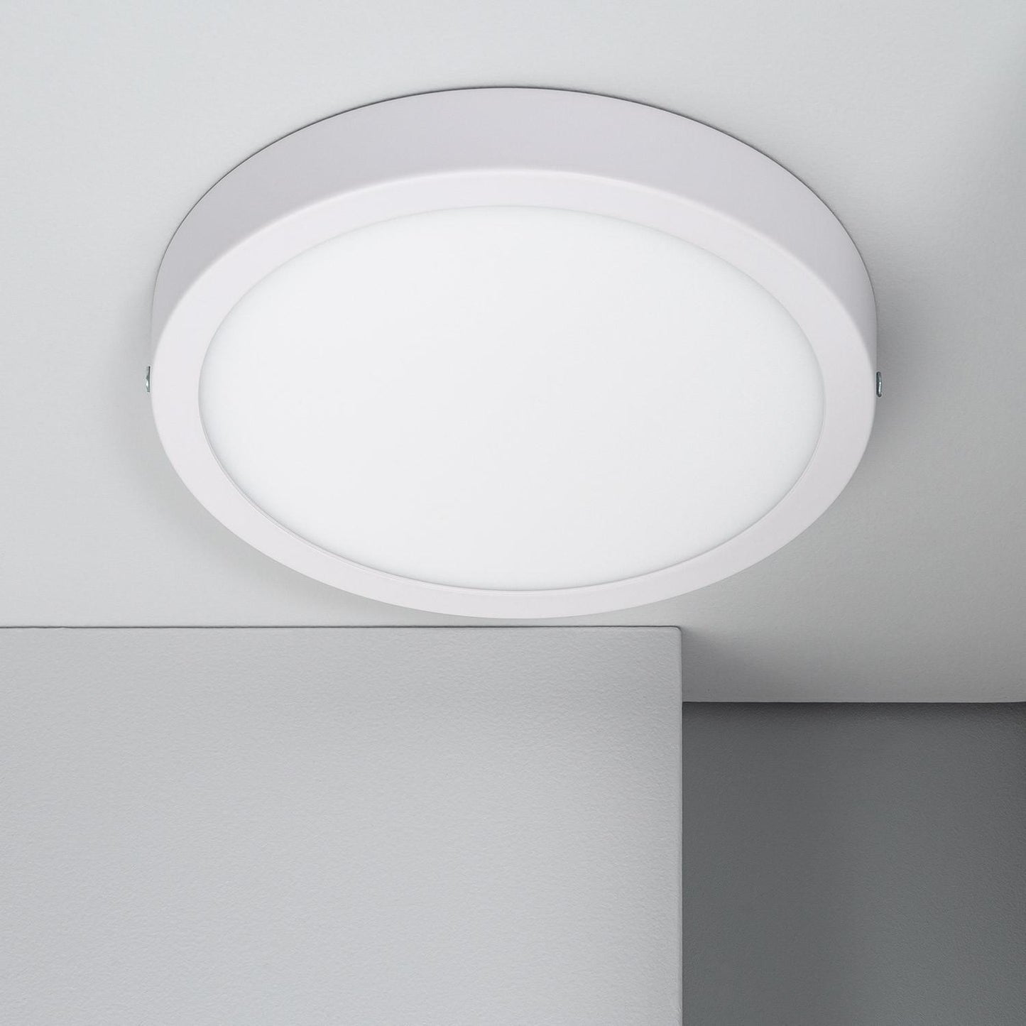Plafonnier LED 18W Rond Slim Ø210 mm IP20 Non-Dimmable