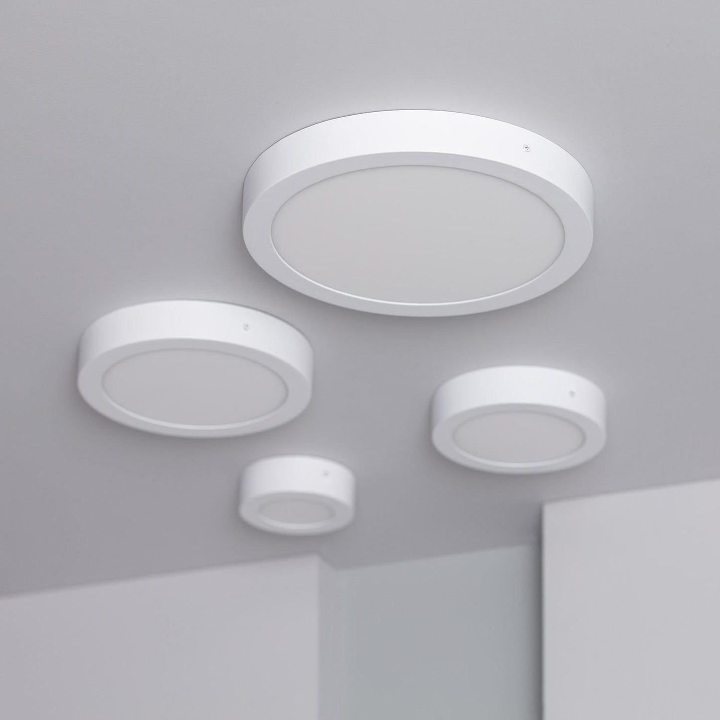Plafonnier LED Rond 18W, Ø215mm, IP20, Non Dimmable