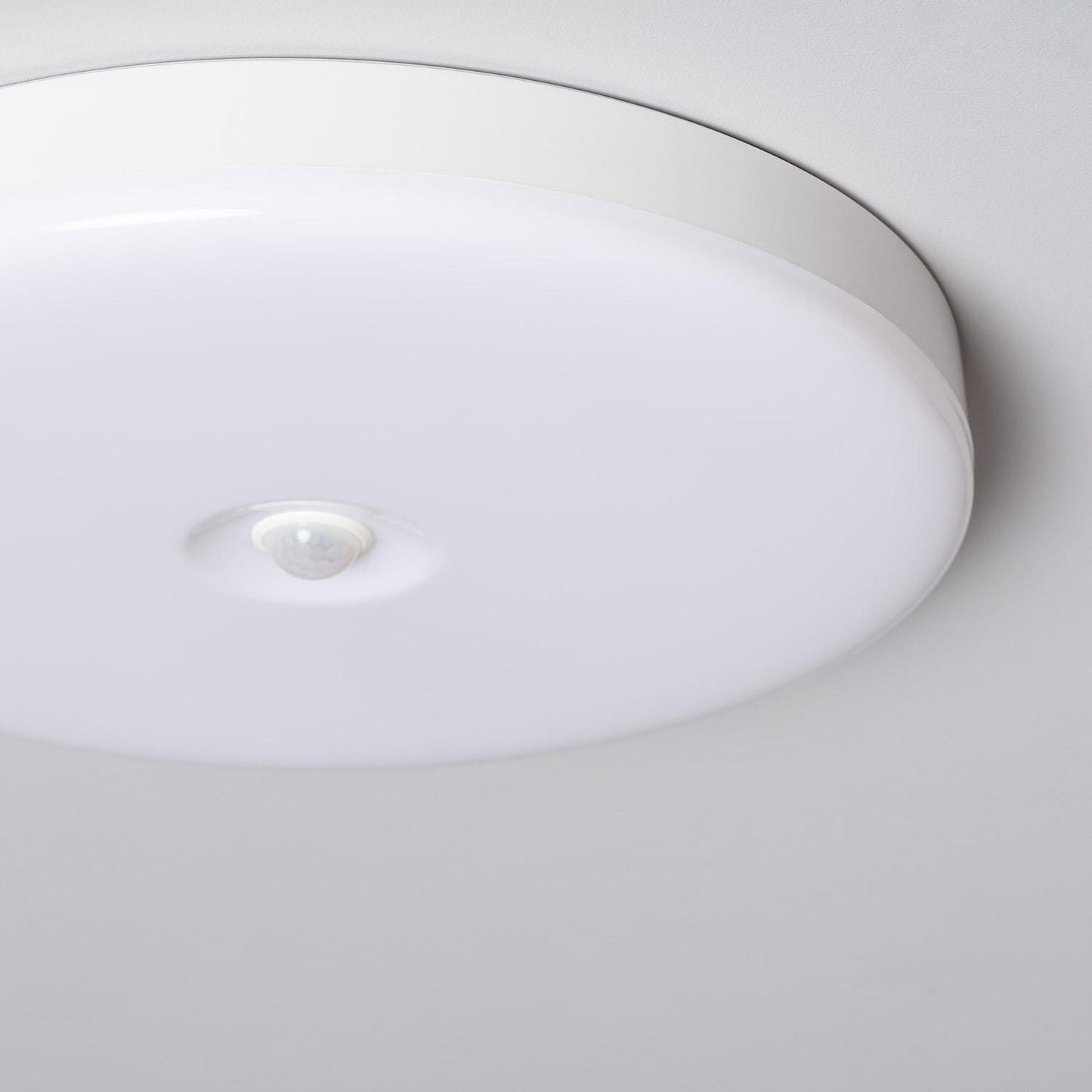 Plafonnier LED Rond 18W Ø290 mm IP20 avec Détecteur de Mouvement et Lumière