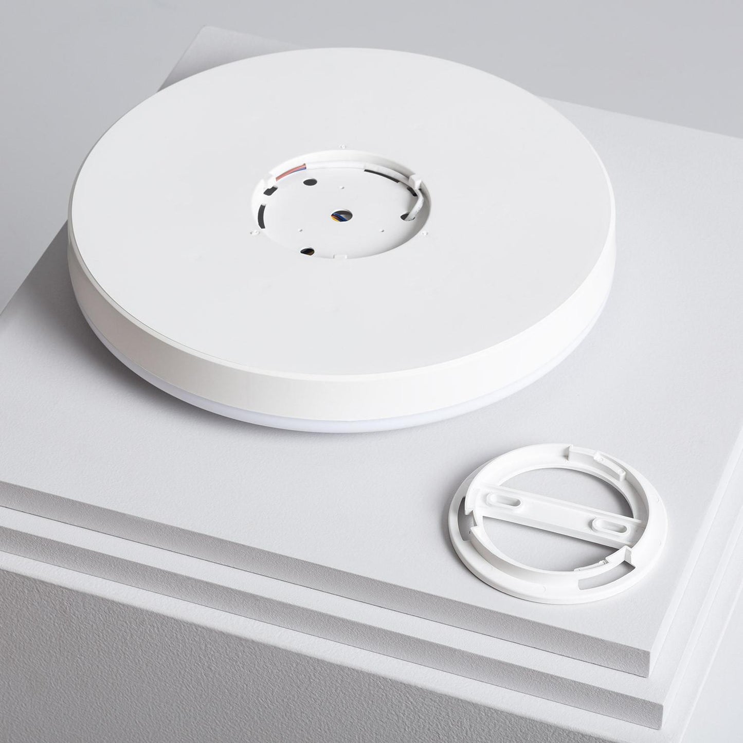 Plafonnier LED Rond 18W Ø290 mm IP20 avec Détecteur de Mouvement et Lumière