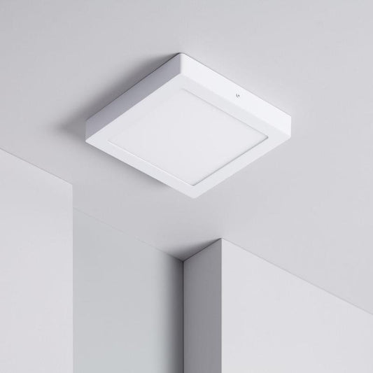 Plafonnier LED Carré 18W 225mm IP20 Non-Dimmable