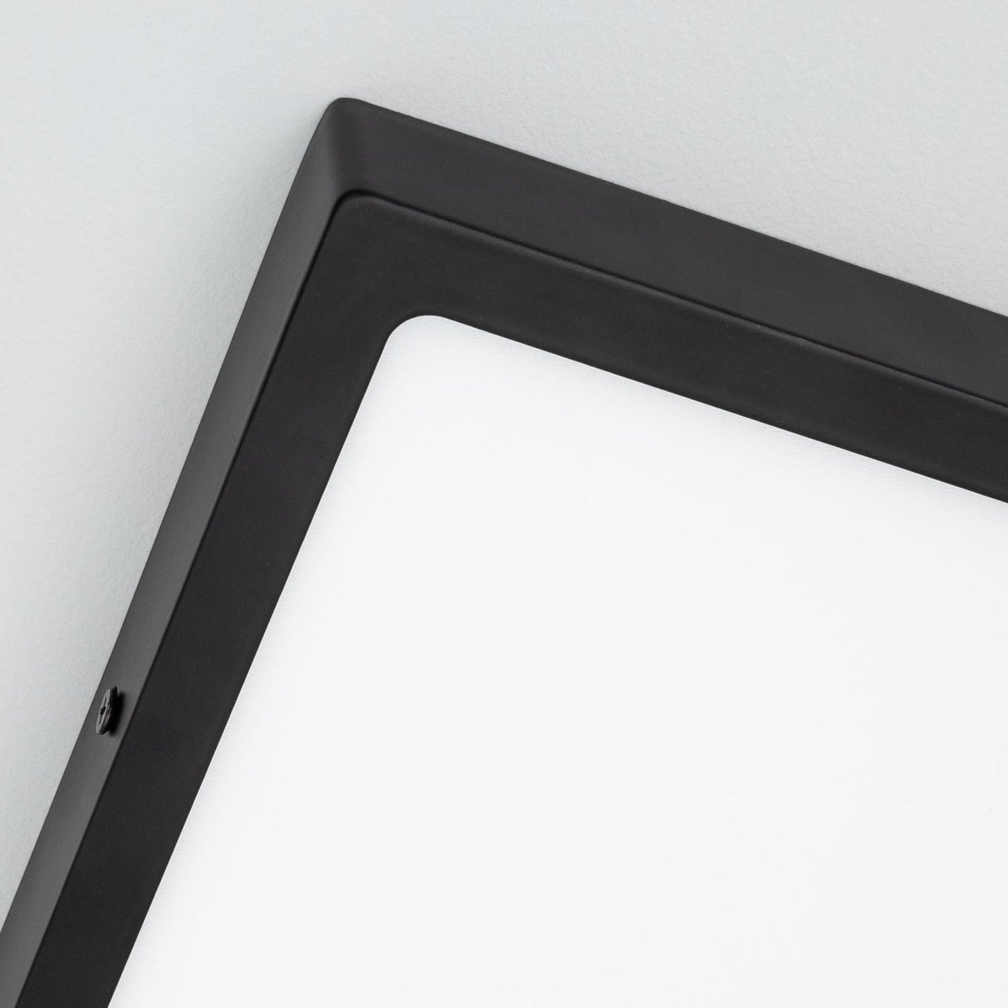 Plafonnier LED 18W Carré 210x210 mm IP20 Dimmable Noir