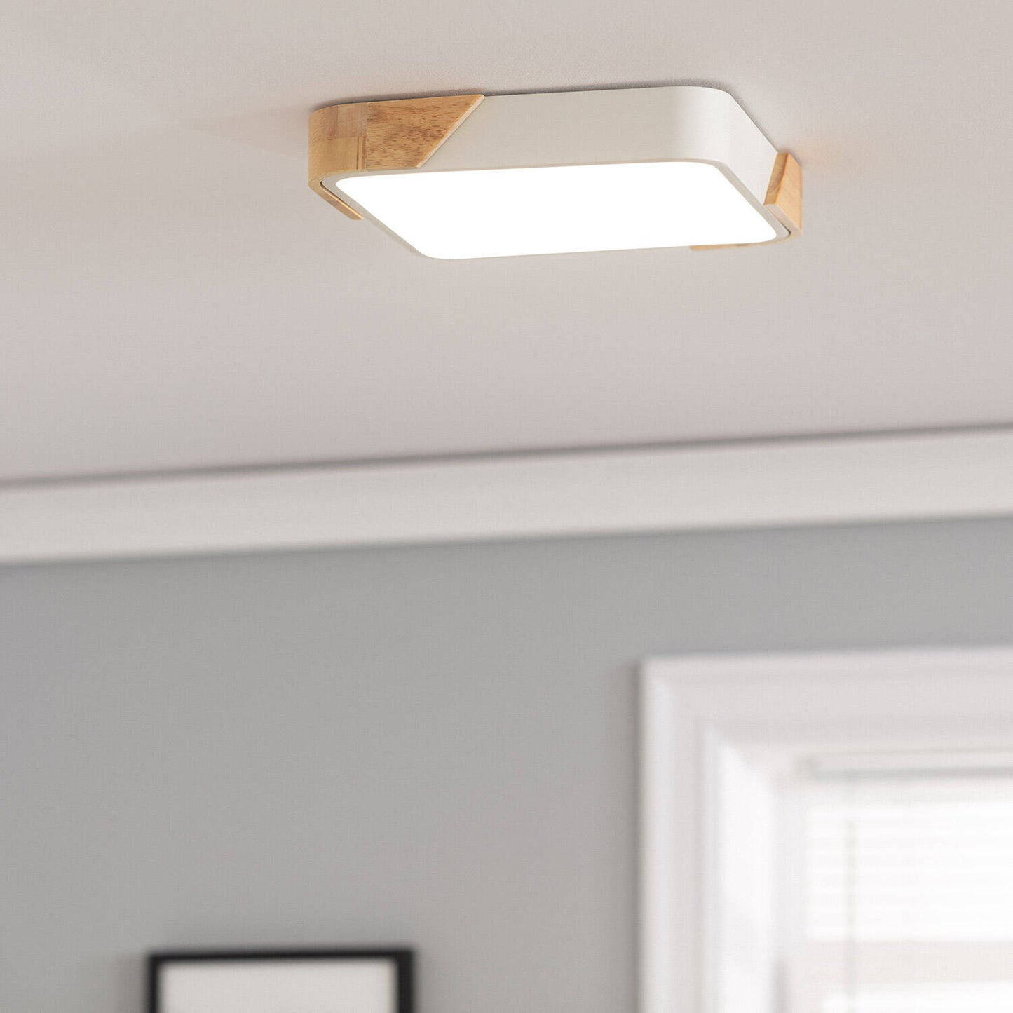 Plafonnier LED Carré 18W 325x325 mm IP20 Non-Dimmable