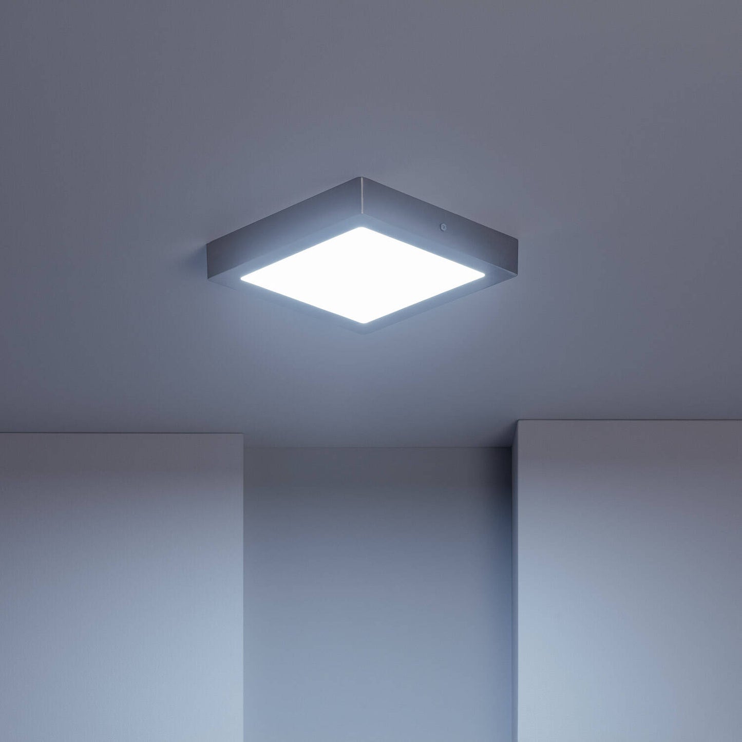 Plafonnier LED Carré 18W 225x225 mm IP20 Non-Dimmable