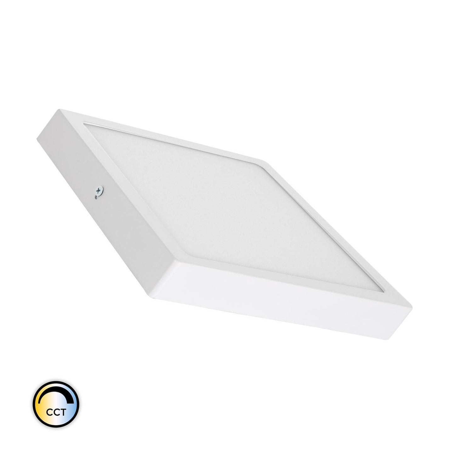 Plafonnier LED Carré 18W Extra-Plat 205x205 mm IP20 Non-Dimmable