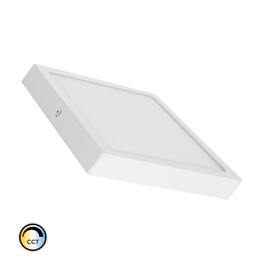 Plafonnier LED Carré 18W Extra-Plat 205x205 mm IP20 Non-Dimmable