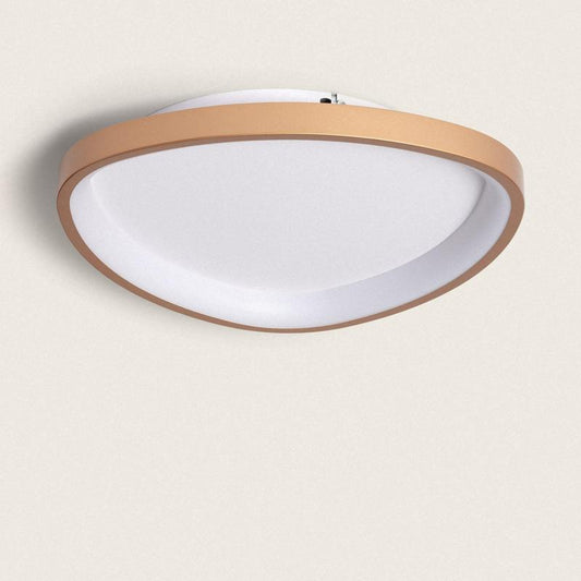 Plafonnier LED Oval 20W IP20 Métal Ø420 mm Installation en Saillie