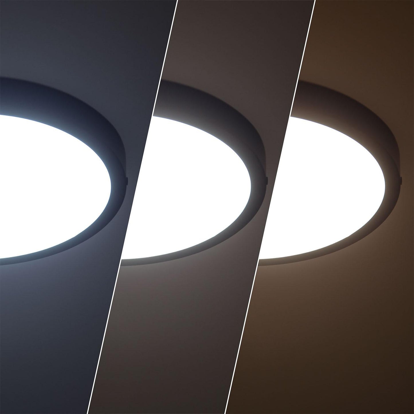 Plafonnier LED 24W Rond Slim IP20 Dimmable Ø280 mm
