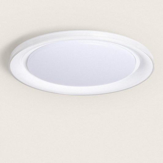 Plafonnier LED Rond 24W Métal IP20 Installation En Saillie