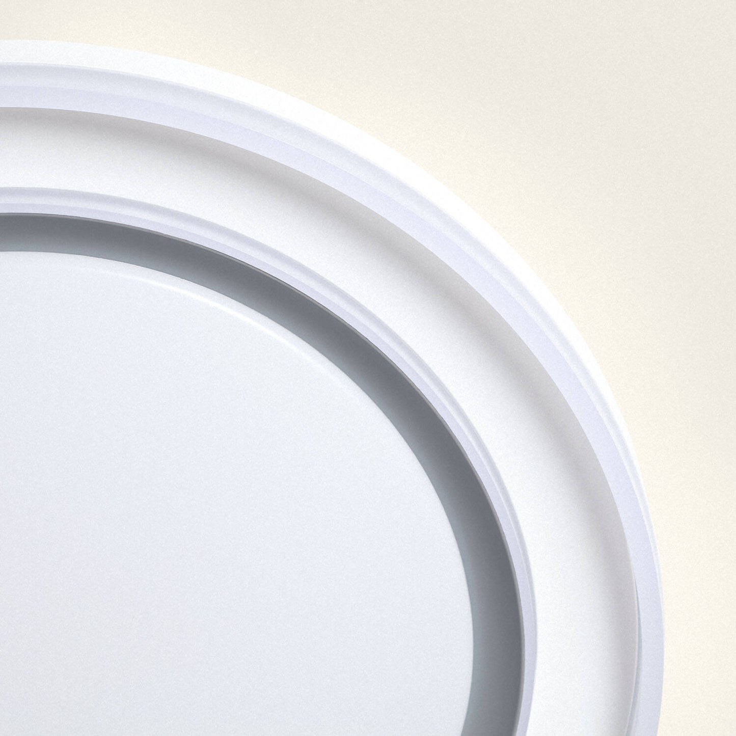 Plafonnier LED 24W Rond 110 lm/W IP20 Métal Blanc