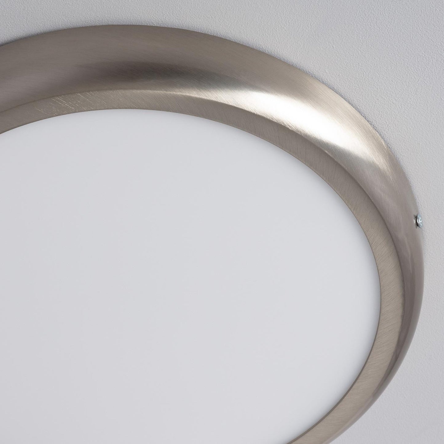 Plafonnier LED Rond 24W Métal Silver Ø300mm IP20