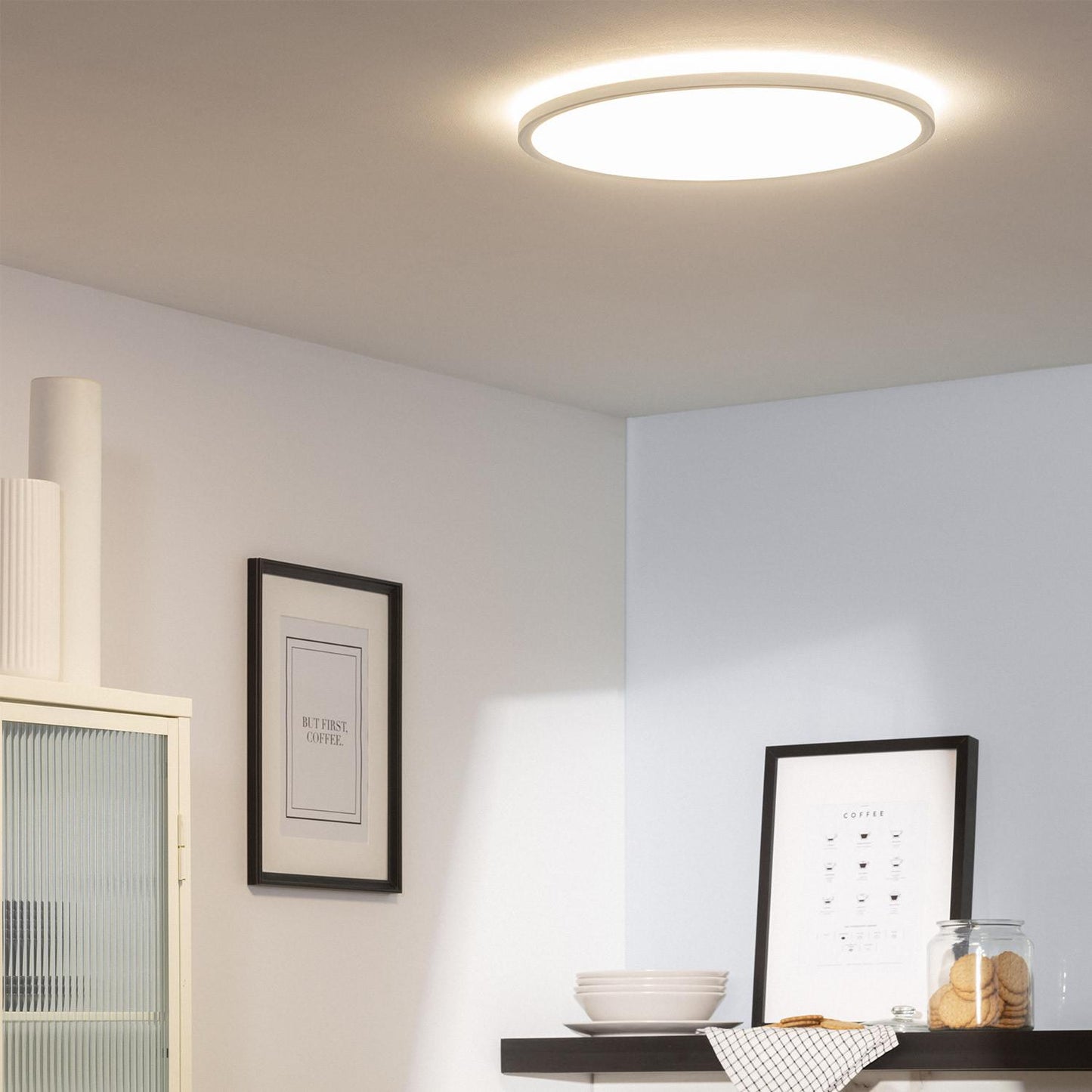 Plafonnier LED Rond 24W, Dimmable 3 Niveaux, Ø420mm, IP20
