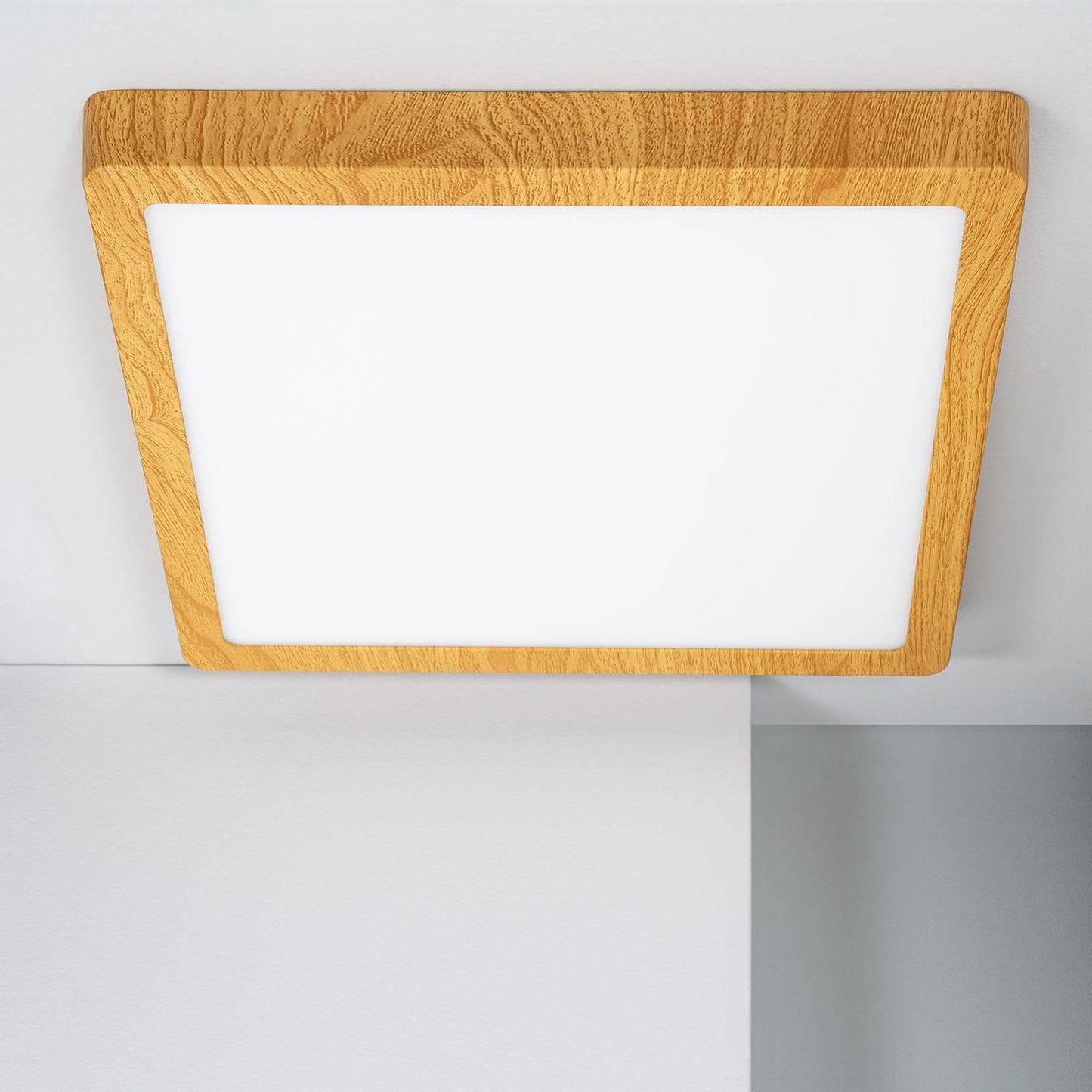Plafonnier LED Carré 24W IP20 Dimmable en Aluminium 280x280 mm