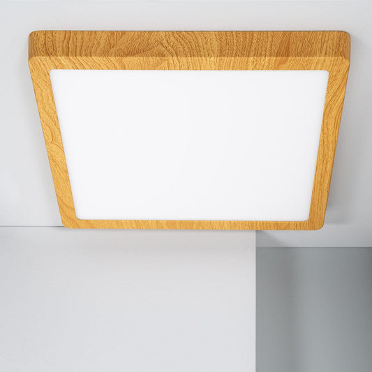 Plafonnier LED Carré 24W IP20 Dimmable en Aluminium 280x280 mm