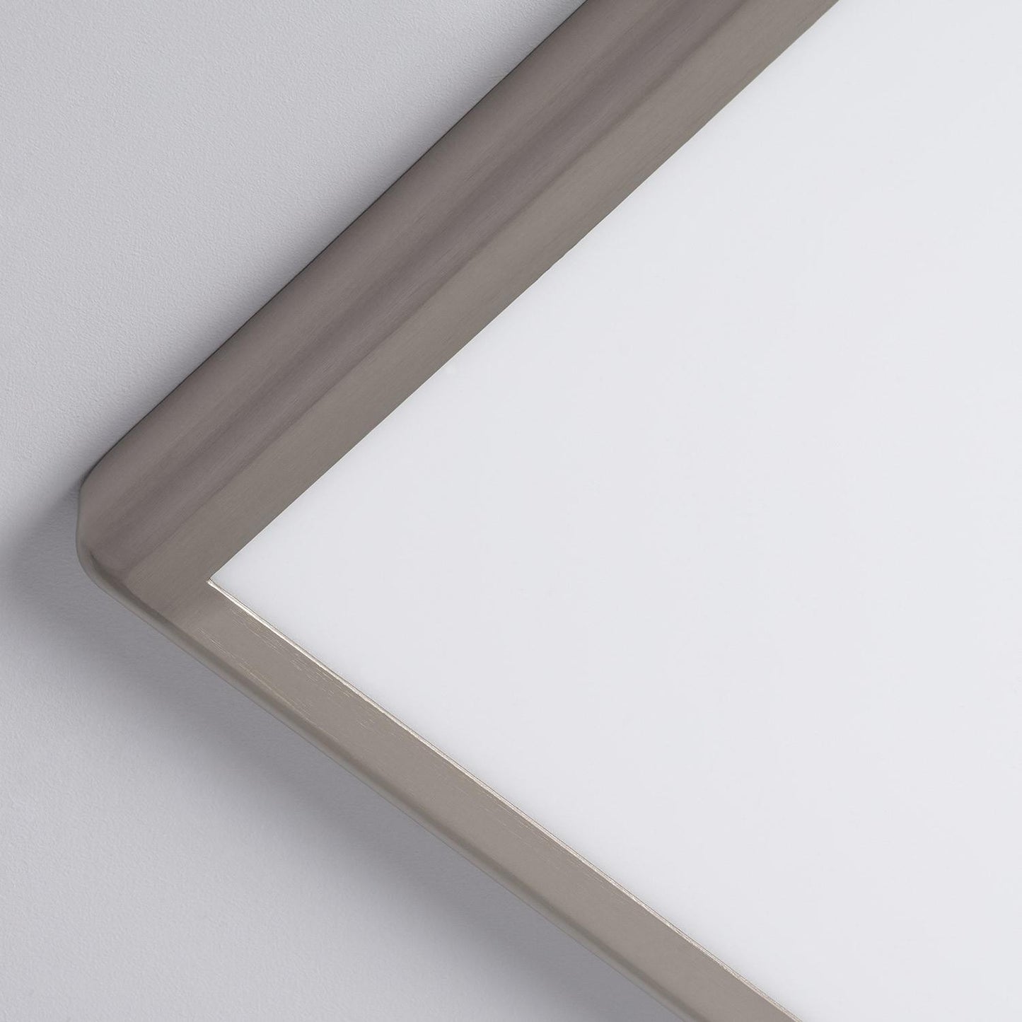 Plafonnier LED Carré 24W Métal Silver 300x300mm IP20