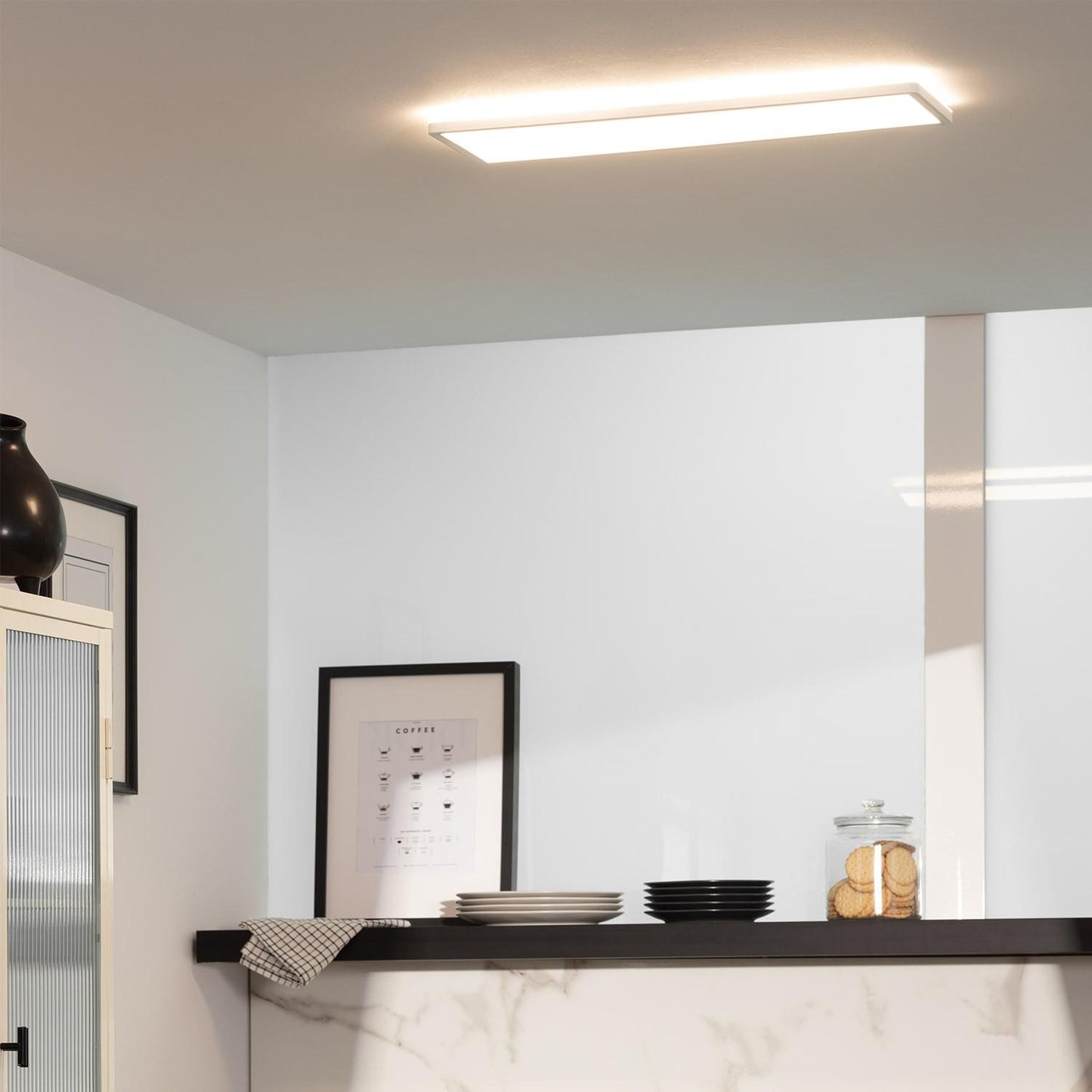 Plafonnier LED Rectangulaire 24W 580x200 mm IP20 Non Dimmable