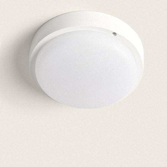 Plafonnier LED Extérieur 25W Rond IP65 Ø175 mm avec Détecteur de Mouvement