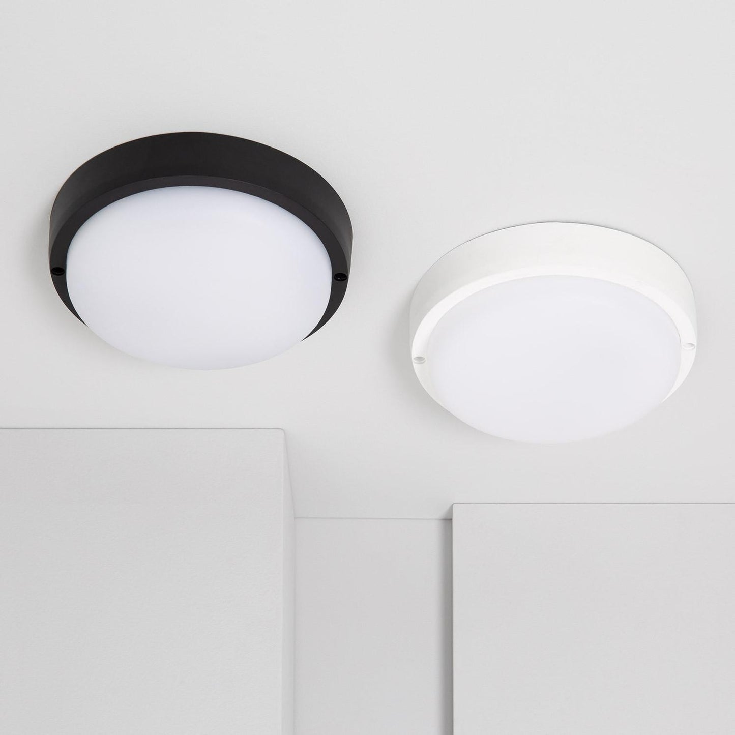Plafonnier LED Extérieur 25W IP65 Rond Ø155 mm Non-Dimmable